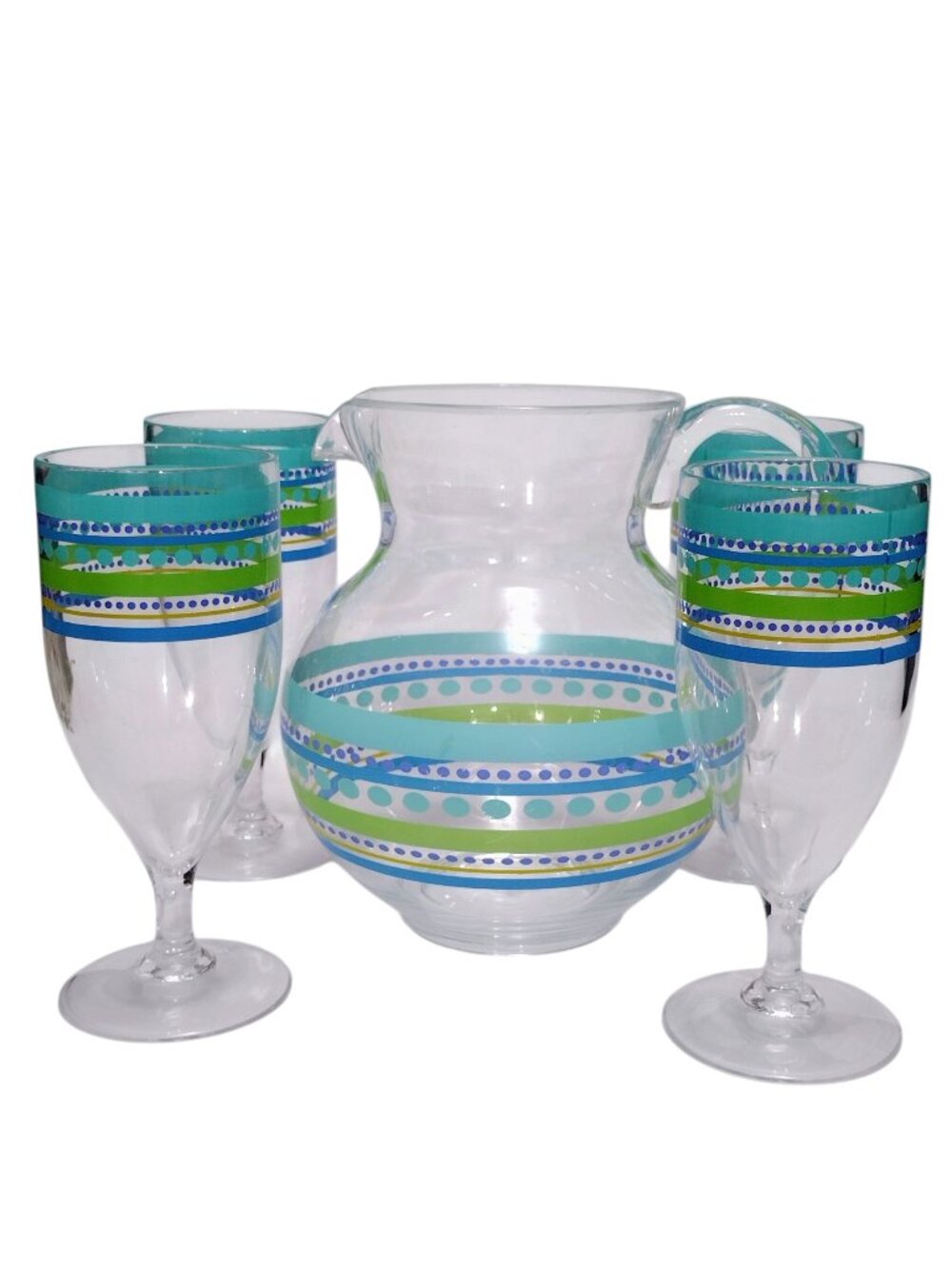 Pitcher & Goblet Beverage Set